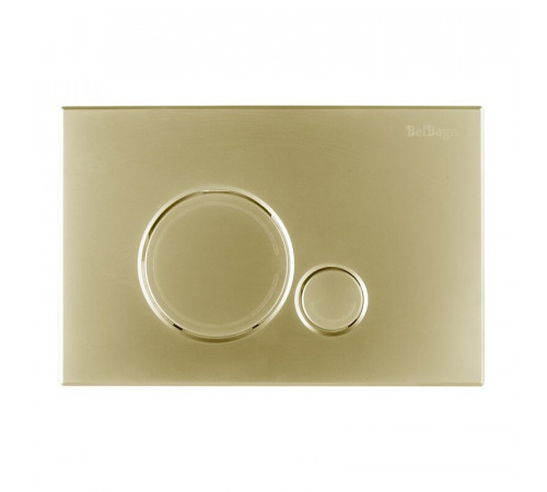 Клавиша смыва BelBagno Sfera BB018-SR-ORO, механическая, золото