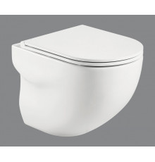 Подвесной унитаз BelBagno Onda BB066CHR, безободковый