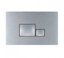 Клавиша смыва BelBagno, цвет хром матовый, BB070CR.MAT