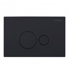 Клавиша смыва BelBagno BB084NERO, механическая, цвет черный матовый