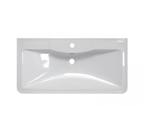 Раковина из искусственного мрамора BelBagno BB1000/455-LV-MR-ALR, 100 x 45.5 x 14.5 см