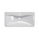 Раковина из искусственного мрамора BelBagno BB1000/455-LV-MR-ALR, 100 x 45.5 x 14.5 см