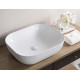 Раковина BelBagno BB1302, 50 х 40 см, накладная, белая