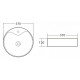 Раковина BelBagno BB1400 накладная 37 х 37 х 13 см