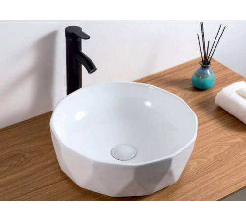 Раковина BelBagno BB1409 накладная, цвет белый 41 х 41 х 13.5 см