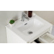 Раковина BelBagno BB500/390ETL 50, керамика, белая