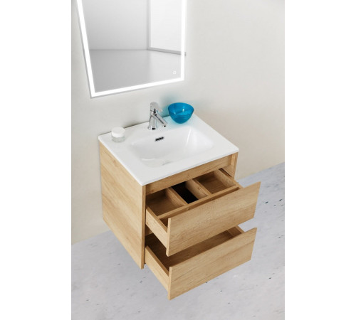 Раковина BelBagno BB500/390ETL 50, керамика, белая
