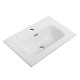 Раковина BelBagno BB600/390ETL 60 см, керамика, белая