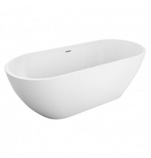 Ванна акриловая BelBagno BB701-1700-750-K, 170 х 75 см, слив-перелив в комплекте, белая