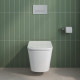 Унитаз подвесной BelBagno Due BB7107CHR/SC, безободковый, крышка микролифт, белый