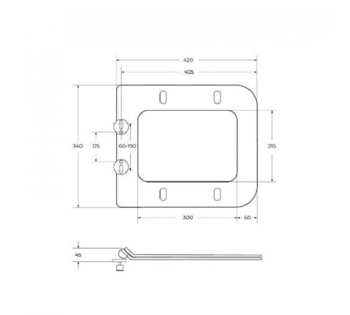 Унитаз подвесной BelBagno Due BB7107CHR/SC, безободковый, крышка микролифт, белый