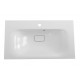 Раковина BelBagno BB800/450-LV-MR-FT, 80 см, искусственный камень, белый