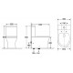 Напольный унитаз BelBagno Monica BB805CPR с бачком BB805T