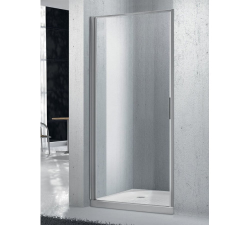 Душевой уголок BelBagno SELA-B-1-55-C-Cr, 55 х 190 см, профиль хром, стекло прозрачное