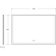 Зеркало BelBagno SPC-GRT-1200-800-LED-TCH-SND 120 см, со встроенной подсветкой, голосовым управлением и подогревом
