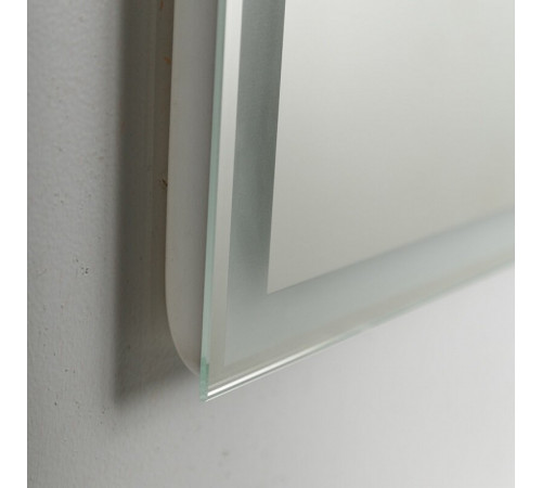 Зеркало BelBagno SPC-GRT-1200-800-LED-TCH-SND 120 см, со встроенной подсветкой, голосовым управлением и подогревом
