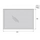 Зеркало с подсветкой BelBagno SPC-GRT-700-800-LED-TCH, 70 х 80 см, с LED-подсветкой и сенсорным выключателем