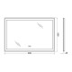 Зеркало BelBagno 90 x 60 см со встроенным светильником, сенсорным выключателем и подогревом, SPC-GRT-900-600-LED-TCH-WARM