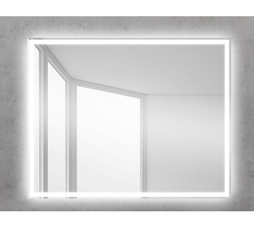 Зеркало BelBagno SPC-GRT-900-800-LED-BTN 90 x 80 см со встроенным светильником и кнопочным выключателем