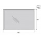 Зеркало BelBagno SPC-GRT-900-800-LED-BTN 90 x 80 см со встроенным светильником и кнопочным выключателем