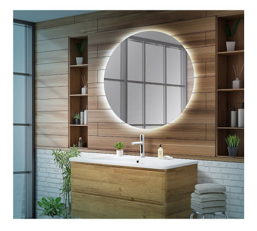 Зеркало BelBagno SPC-INT-900-LED, 90 см, с LED подсветкой