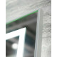 Зеркало BelBagno Kraft SPC-KRAFT-1085-685-TCH-WARM 108.5 см, светодиодная подсветка, с сенсорным выключателем, с подогревом, сатин