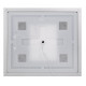 Зеркало BelBagno Kraft SPC-KRAFT-1085-685-TCH-WARM 108.5 см, светодиодная подсветка, с сенсорным выключателем, с подогревом, сатин