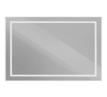 Зеркало BelBagno Kraft SPC-KRAFT-1200-800-SENS-AL, 120 см, с LED подсветкой, с сенсорным выключателем, цвет рамы сатин