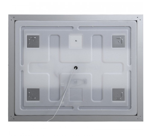 Зеркало BelBagno Kraft SPC-KRAFT-1200-800-SENS-AL, 120 см, с LED подсветкой, с сенсорным выключателем, цвет рамы сатин