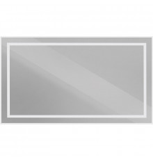 Зеркало BelBagno Kraft SPC-KRAFT-1400-800-SENS-AL, 140 см, с LED подсветкой, с сенсорным выключателем, цвет рамы сатин