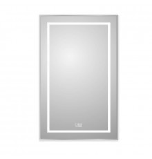 Зеркало BelBagno Kraft SPC-KRAFT-500-900-LED-TCH-WARM, 50 х 90 см, со встроенной подсветкой и подогревом, сатин