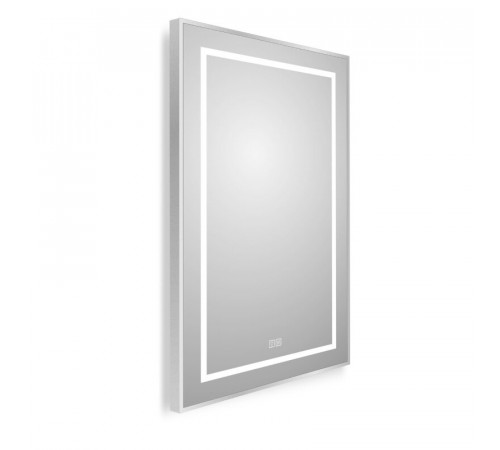 Зеркало BelBagno Kraft SPC-KRAFT-500-900-LED-TCH-WARM, 50 х 90 см, со встроенной подсветкой и подогревом, сатин