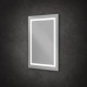 Зеркало BelBagno Kraft SPC-KRAFT-500-900-SENS-NERO, 50 см, с LED подсветкой, с сенсорным выключателем, цвет рамы черный