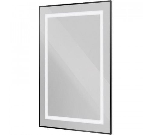 Зеркало BelBagno Kraft SPC-KRAFT-500-900-SENS-NERO, 50 см, с LED подсветкой, с сенсорным выключателем, цвет рамы черный