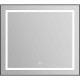 Зеркало BelBagno Kraft SPC-KRAFT-555-1700-TCH-PIA-NERO 88.5 см, светодиодная подсветка, с сенсорным выключателем, с подогревом, черный