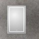 Зеркало BelBagno Kraft SPC-KRAFT-600-1000-LED-TCH-WARM, 60 х 100 см, со встроенной подсветкой и подогревом, сатин