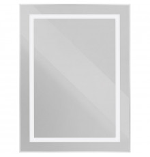 Зеркало BelBagno Kraft SPC-KRAFT-600-800-SENS-AL, 60 см, с LED подсветкой, с сенсорным выключателем, цвет рамы сатин