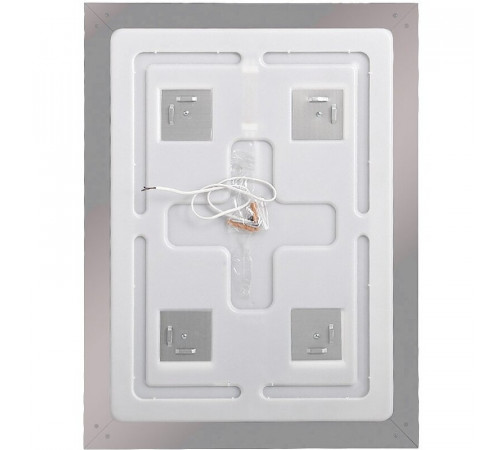 Зеркало BelBagno Kraft SPC-KRAFT-600-800-SENS-AL, 60 см, с LED подсветкой, с сенсорным выключателем, цвет рамы сатин