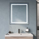 Зеркало BelBagno Kraft SPC-KRAFT-700-800-SENS-NERO, 70 см, с LED подсветкой, с сенсорным выключателем, цвет рамы черный