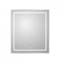 Зеркало BelBagno Kraft SPC-KRAFT-700-900-LED-TCH-WARM, 70 х 90 см, со встроенной подсветкой и подогревом, сатин