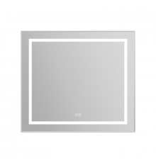 Зеркало BelBagno Kraft SPC-KRAFT-885-785-TCH-WARM 88.5 см, светодиодная подсветка, с сенсорным выключателем, с подогревом, сатин