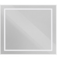 Зеркало BelBagno Kraft SPC-KRAFT-900-800-SENS-AL, 90 см, с LED подсветкой, с сенсорным выключателем, цвет рамы сатин
