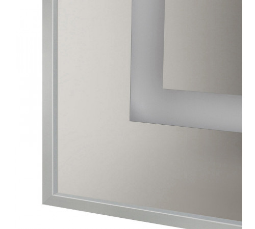 Зеркало BelBagno Kraft SPC-KRAFT-900-800-SENS-AL, 90 см, с LED подсветкой, с сенсорным выключателем, цвет рамы сатин