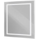 Зеркало BelBagno Kraft SPC-KRAFT-900-800-SENS-AL, 90 см, с LED подсветкой, с сенсорным выключателем, цвет рамы сатин