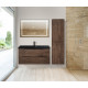 Зеркало BelBagno Kraft SPC-KRAFT-985-685-TCH-WARM-NERO 98.5 см, светодиодная подсветка, с сенсорным выключателем, с подогревом, черный