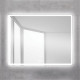 Зеркало BelBagno Marino SPC-MAR-1000-800-LED-TCH-WARM, 100 см, с LED-подсветкой, с сенсорным выключателем, с подогревом