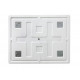 Зеркало BelBagno Marino SPC-MAR-1100-800-LED-TCH-WARM 110 см, с LED-подсветкой, с сенсорным выключателем, с подогревом