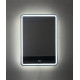 Зеркало BelBagno SPC-MAR-600-800-LED-TCH-WARM, 60 x 80 см, с LED-подсветкой, сенсорным выключателем и подогревом, цвет белый