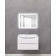 Зеркало BelBagno SPC-MAR-600-800-LED-TCH-WARM, 60 x 80 см, с LED-подсветкой, сенсорным выключателем и подогревом, цвет белый