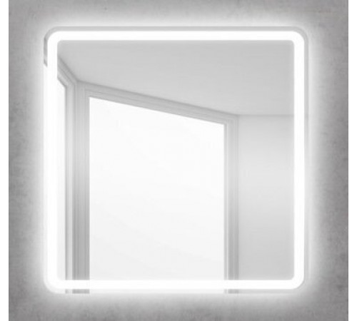 Зеркало BelBagno SPC-MAR-800-800-LED-BTN, 80 x 80 см, с LED-подсветкой и механическим выключателем